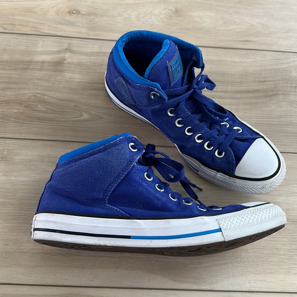 GUC Converse Brand All Star Shoes Sneakers Men’s Size 7 Used Blue & White